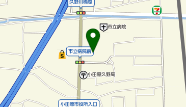 ローソン 小田原市立総合医療センター店の地図画像