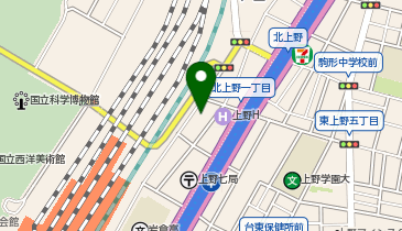ローソン 台東上野七丁目店の地図画像