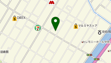 ローソン 佐伯中ノ島東町店の地図画像