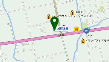 ローソン 小城畑田店の地図画像
