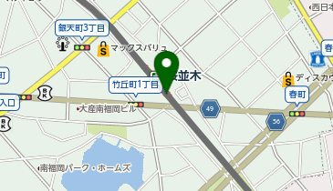 ローソン 西鉄桜並木駅店の地図画像