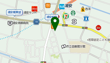 ローソン 浦安南口店の地図画像