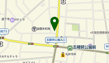 ローソン 函館本町行啓通店の地図画像