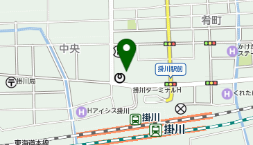 ローソン 掛川中央店の地図画像