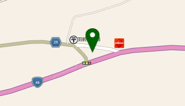 ローソン 東根関山店の地図画像