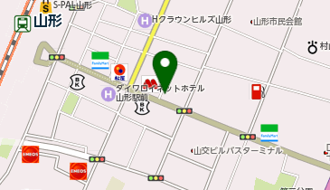 ローソン 山形センタービル店の地図画像
