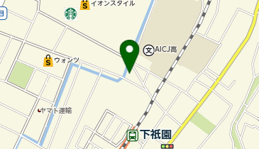 ローソン 下祇園駅西口店の地図画像