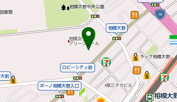 ローソン 相模大野クロス店の地図画像