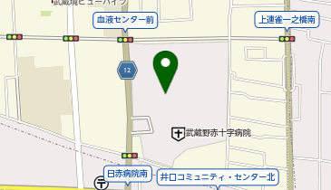 ローソン 武蔵野赤十字病院店の地図画像