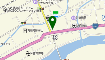 ローソン 人吉上青井店の地図画像