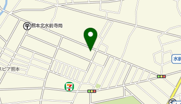 ローソン 熊本水前寺四丁目店の地図画像