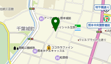 ローソン 熊本上通町店の地図画像