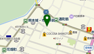 ローソン 熊本手取本町店の地図画像