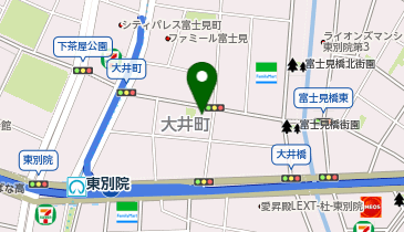ローソン 中区大井町店の地図画像