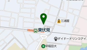 ファミリーマート 東伏見北口店の地図画像