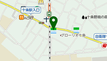 ファミリーマート 上十条一丁目店の地図画像