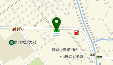 ファミリーマート 静岡小鹿店の地図画像