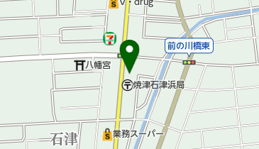 ファミリーマート 焼津石津店の地図画像