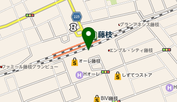 ファミリーマート 藤枝駅南口店の地図画像