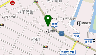 ファミリーマート 静岡車町店の地図画像