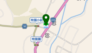 ファミリーマート はとや牧園店の地図画像