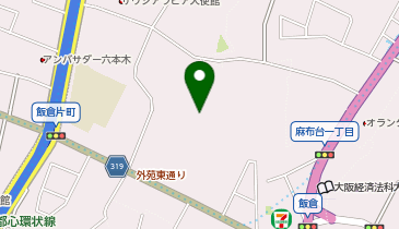 ファミリーマート ファミマ麻布台ヒルズ店の地図画像