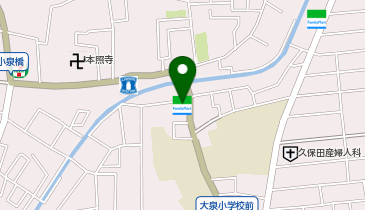 ファミリーマート 練馬大泉小学校北店の地図画像