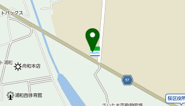 ファミリーマート 埼玉大学南店の地図画像