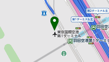 ファミリーマート 羽田空港第1ターミナル店の地図画像