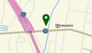 ファミリーマート 前橋富田町店の地図画像