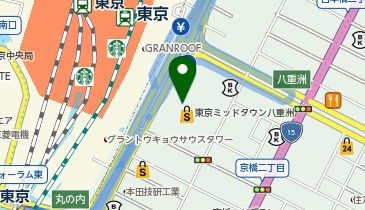 ファミリーマート ファミマ東京ミッドタウン八重洲店の地図画像