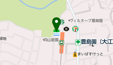 ファミリーマート 豊島園駅前店の地図画像