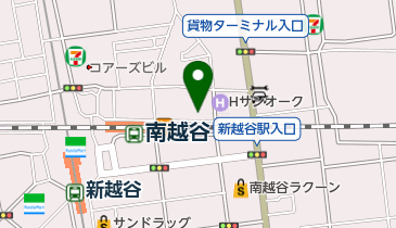 ファミリーマート 黒須南越谷店の地図画像