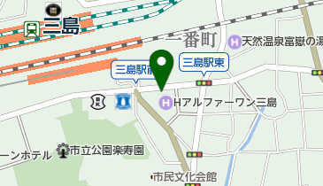 ファミリーマート 三島駅南口店の地図画像