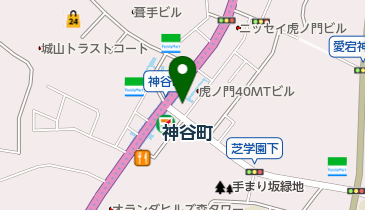ファミリーマート ツルヤ神谷町店の地図画像