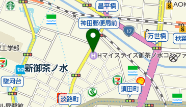 ファミリーマート ホテルマイステイズ御茶ノ水店の地図画像