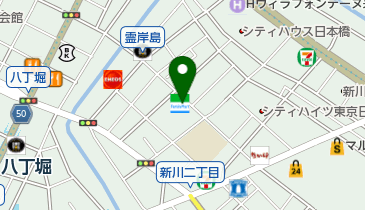 ファミリーマート 新川二丁目店の地図画像