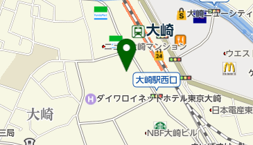 ファミリーマート ファミマThinkpark店の地図画像