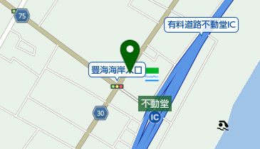 ファミリーマート 九十九里不動堂店の地図画像