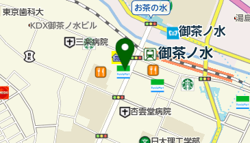 ファミリーマート 御茶ノ水駅前店の地図画像