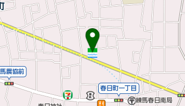 ファミリーマート 春日町一丁目店の地図画像