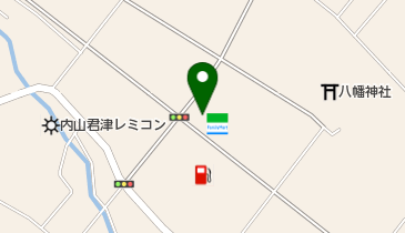 ファミリーマート 君津貞元店の地図画像