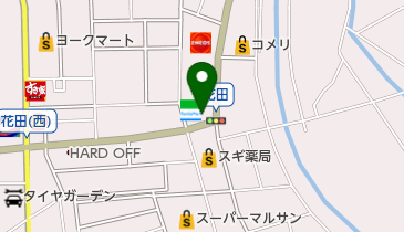 ファミリーマート 越谷花田二丁目店の地図画像