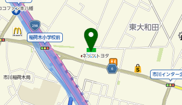 ファミリーマート 市川インター店の地図画像
