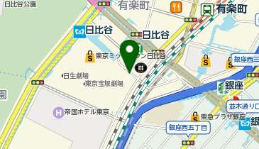 ファミリーマート 日比谷シャンテ前店の地図画像