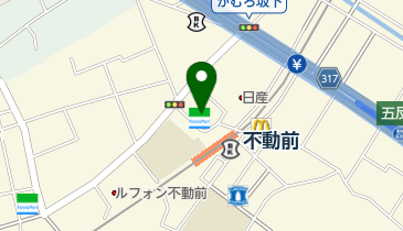 ファミリーマート 不動前店の地図画像