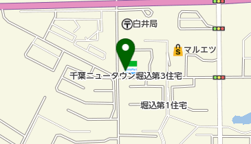 ファミリーマート 白井堀込店の地図画像