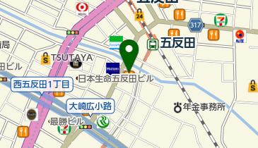 ファミリーマート 五反田駅南店の地図画像