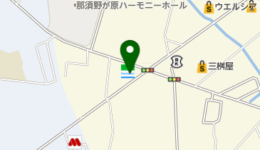 ファミリーマート 大田原本町店の地図画像