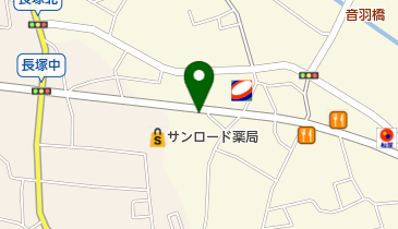 ファミリーマート 甲府荒川店の地図画像